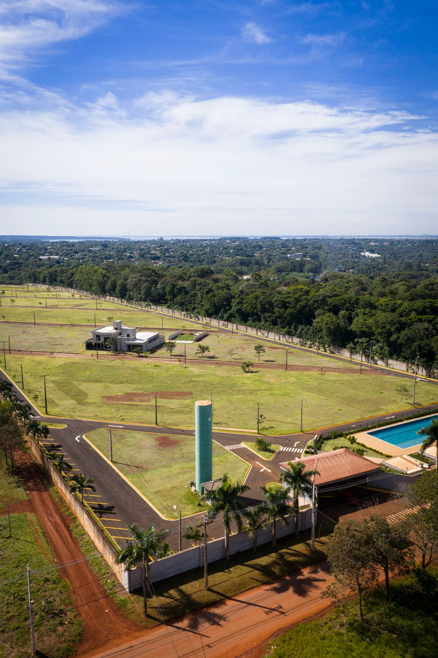 Vista aérea del proyecto Bella Vida